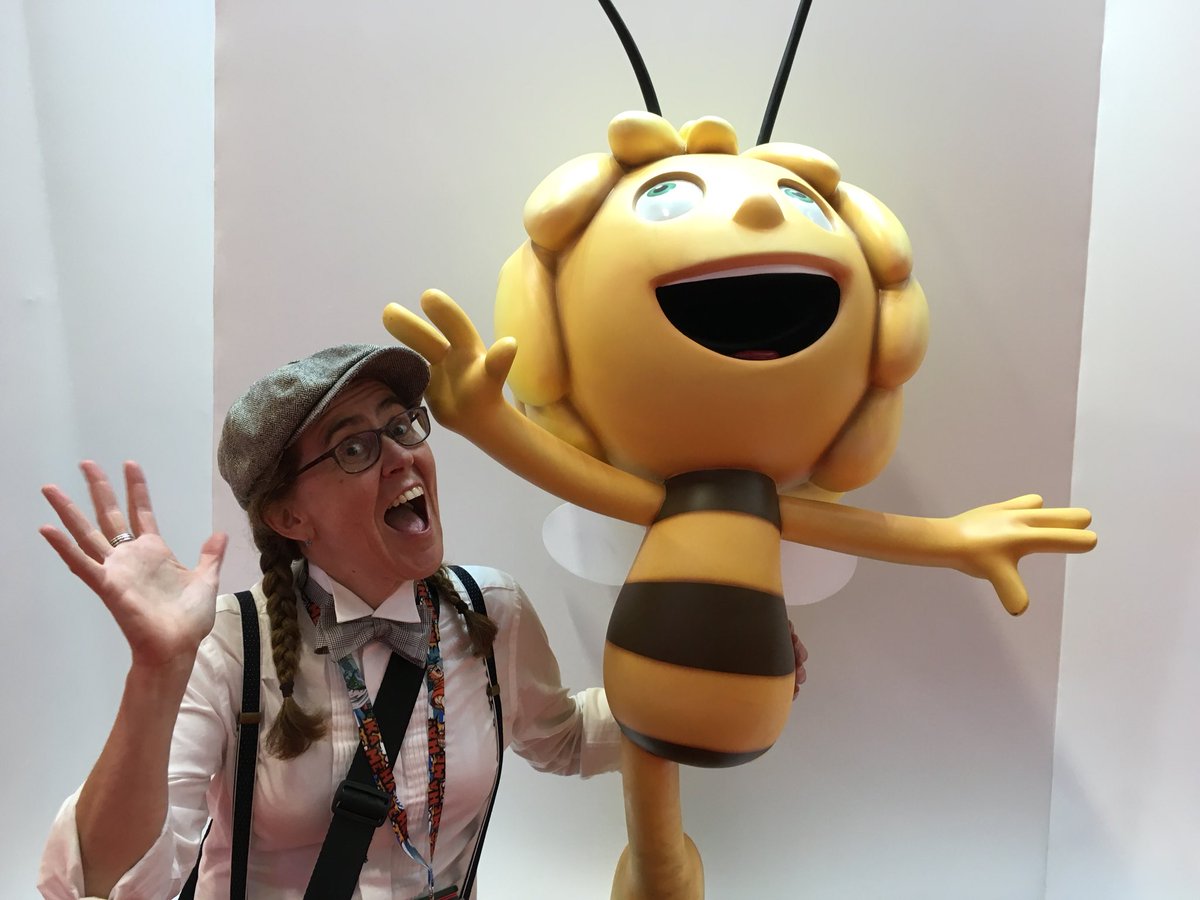 pabuku's tweet photo. We didn‘t win the final of License This! at @bleurope but we met Maya! #ble18 #LicenseThis #licensing #licensingagents https://t.co/NXYj6Ji2p7