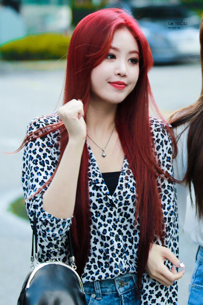 CatTes_sj's tweet photo. 180907 뮤직뱅크 출근

화이팅！💪

#서수진 #SOOJIN #수진 #G_I_DLE #아이들 #여자아이들 #뮤직뱅크 #뮤뱅 #출근 https://t.co/ukOcwNEtqM