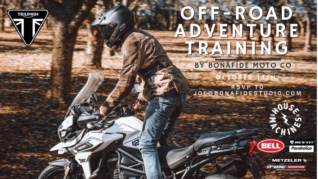 Wish i was doing this tomorrow here in South Africa 🇿🇦 <a href="/UKTriumph/">Triumph Motorcycles</a> <a href="/REVIT/">REV'IT!</a> <a href="/charleyboorman/">Charley Boorman</a> <a href="/BonafideMotoCo/">Bonafide Moto Co</a>