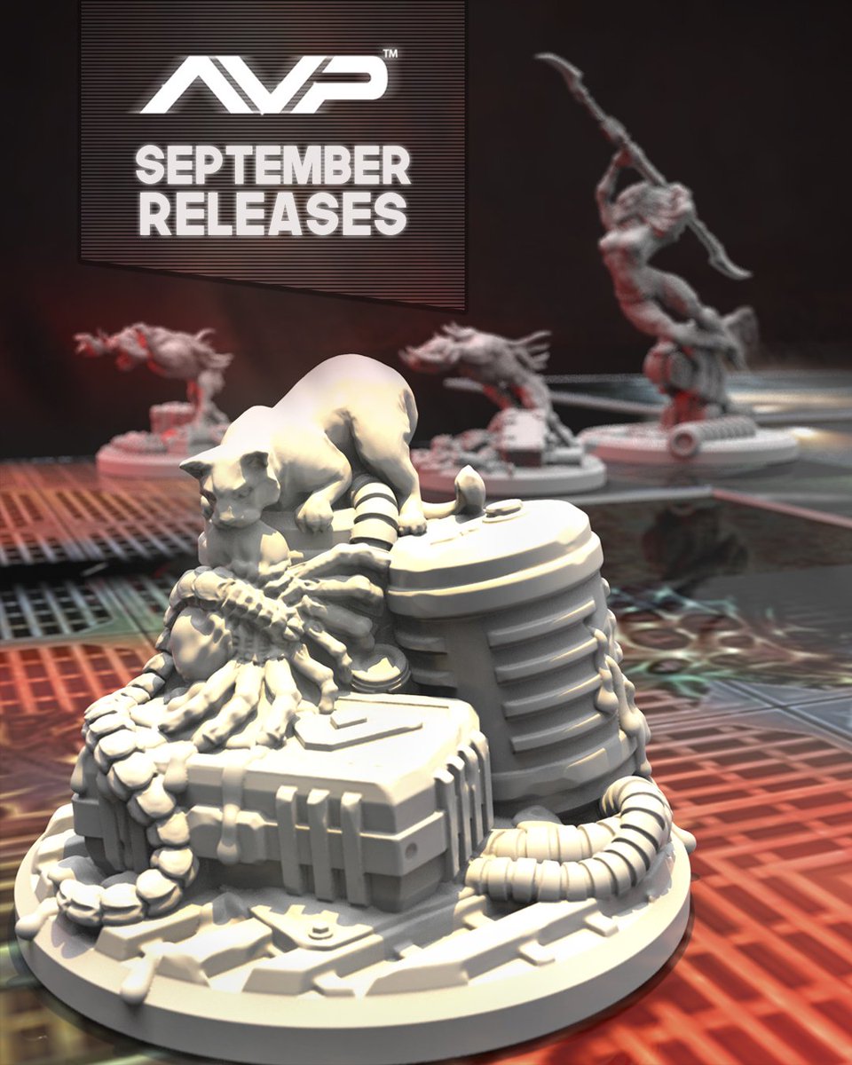 avpgalaxy's tweet photo. You've only got just over 16 hours left to get your entries in to stand a chance at winning a set of new miniatures for AvP - The Hunt Begins! | https://t.co/G3c0GIwu3L | #Alien #Aliens #Xenomorph #Predator #ThePredator #Yautja #AlienvsPredator #AvP #FemalePredator #PredatorHound https://t.co/Xp5XHlNsPv