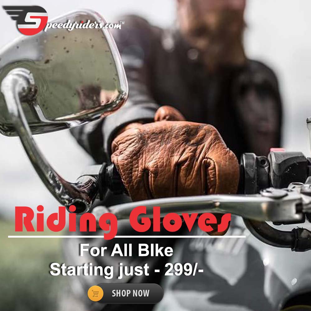 We provide you full safety with full Leather Gloves .
Buy Now- bit.ly/2zEW7dM
#Gloves #Rider #Ride #Bike #Biker #Speedyriders #Royalenfield #Accessories #Ridinggloves