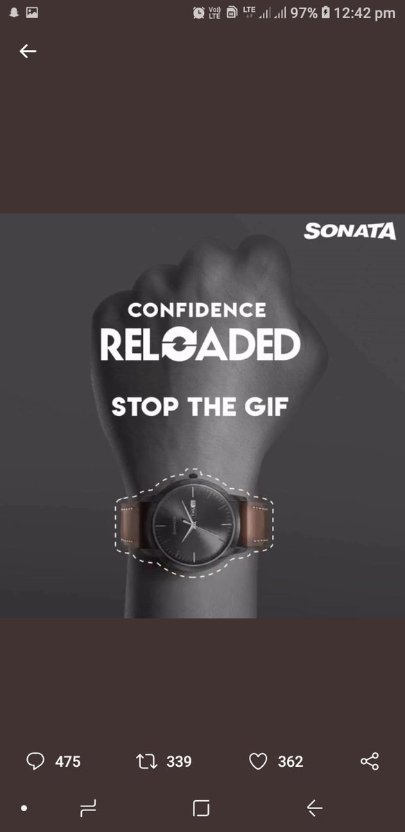 AshishDugad's tweet photo. @pd_dhadiwal @SonataWatches @ContestHandle @PuneetKankariya @srk_siddhant003 @Theroyalthug @MahaveerDhadiw2 Perfect screenshot
#Contest #SonataReloaded #StyleReloaded #StopTheGIF https://t.co/TKzEsOFf35