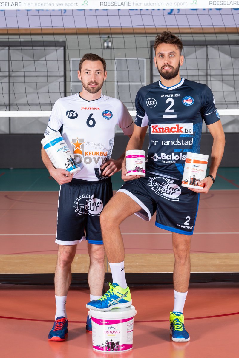 EtixxBENELUX's tweet photo. Aan het begin van het nieuwe volleybalseizoen kunnen we trots melden dat volleyteam @KnackRoeselare vanaf dit seizoen voor Etixx heeft gekozen als hun sportvoedingspartner 🏐👊🏆 #FuelledByEtixx #ProudPartner #FuelYourGoal https://t.co/vTQOayzEZy