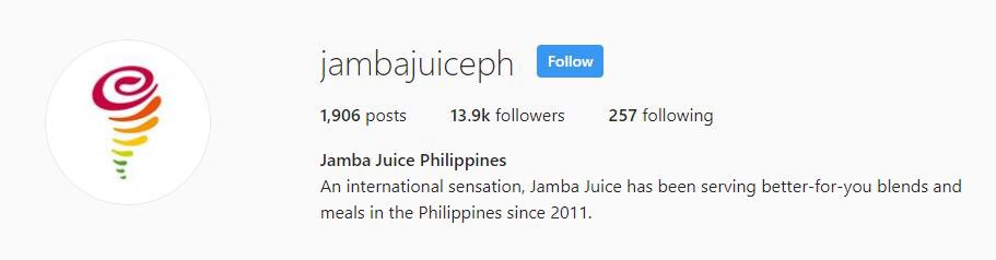 DLSU_LAMB's tweet photo. Follow Jamba Juice on Instagram  for updates about your favorite smoothies! Click the link below and together, let’s get that better-for-you blends.

https://t.co/oZKm8rG01T

#CampAnimo #LPEP2K18 https://t.co/vHVuvZoHB1