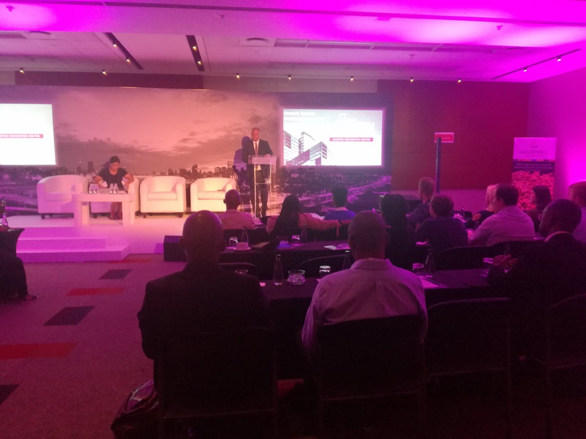 ARES_Summit's tweet photo. Executive Mayor of the City of Johannesburg, Herman Mashaba opening address at the summit this morning! #areis18 #conference #mayor #joburg #summit https://t.co/Nl02HgTzXo