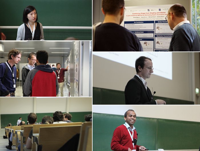 VIS_VISUS's tweet photo. Approximately 230 scientists filled the lecture rooms of the #ComputerScience building at Campus Vaihingen during the last days. Today is the last day of our Conference Week @Uni_Stuttgart #VMV18 #GCPR18 https://t.co/dR5f3z2srK