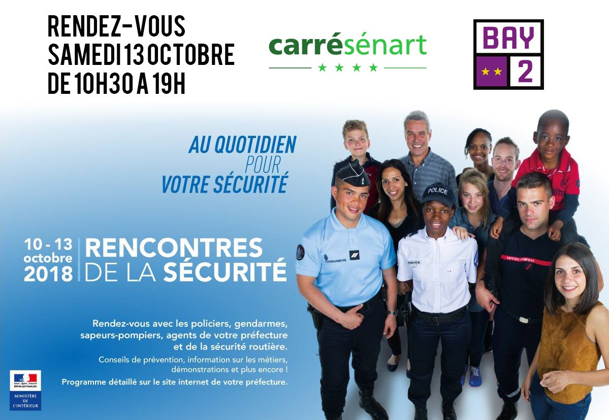 Sdis77's tweet photo. Les #Pompiers de #SeineEtMarne vous donnent rendez-vous Samedi 13 octobre aux centres commerciaux #Bay2 et #CarréSénart afin de rencontrer les acteurs de votre sécurité.
L'occasion pour les professionels et les volontaires de vous expliquer leur métier. 👨‍🚒👩‍🚒 https://t.co/VyaOkkO8V8
