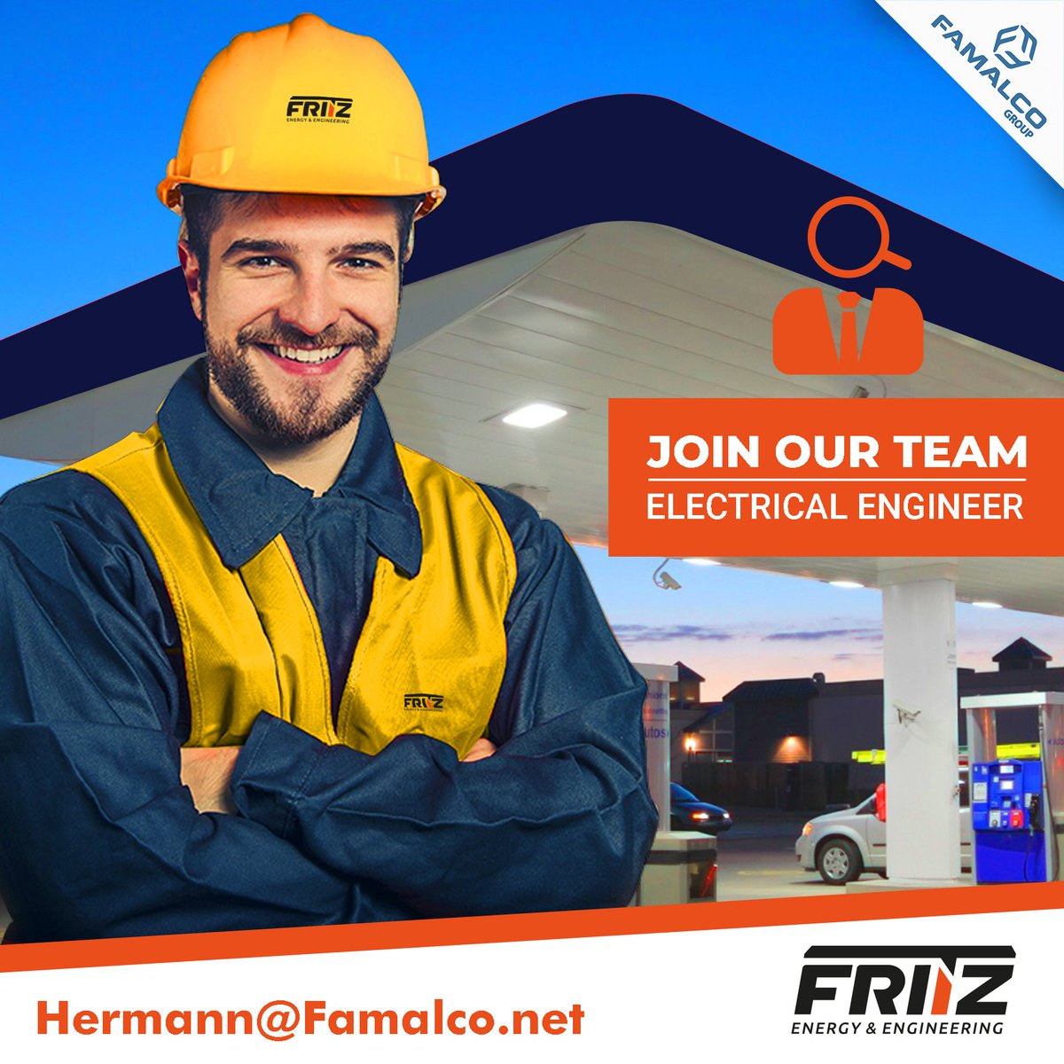 📢 #ElectricalEngineer 📢
We’re looking for an Electrical Engineer to join our expanding team❗
If you think you’ve got what it takes, contact us on 📧 Hermann@famalco.net

#Famalco | #BuildingBusinesses

#Fritz #Vacancies #JobsinMalta #Malta
