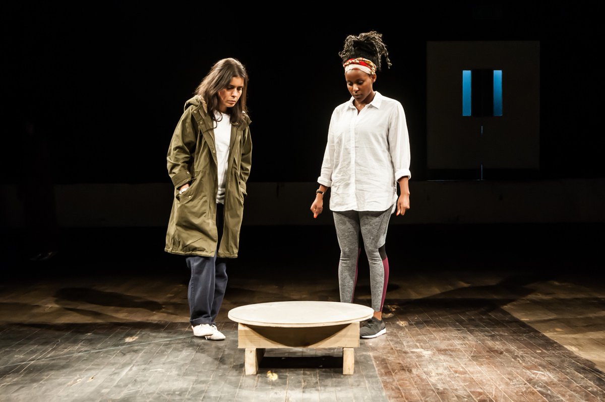 ICALondon's tweet photo. "Everything you know/think about theatre, that is not what I’m doing."

Amidst near future civil-war, the shape of absence haunts Richard Maxwell's sculptural new play #QUEENSROW.

Get 4 tickets for £40. Final weekend: https://t.co/ZzcDV9JVyO https://t.co/zvlRELx0vD