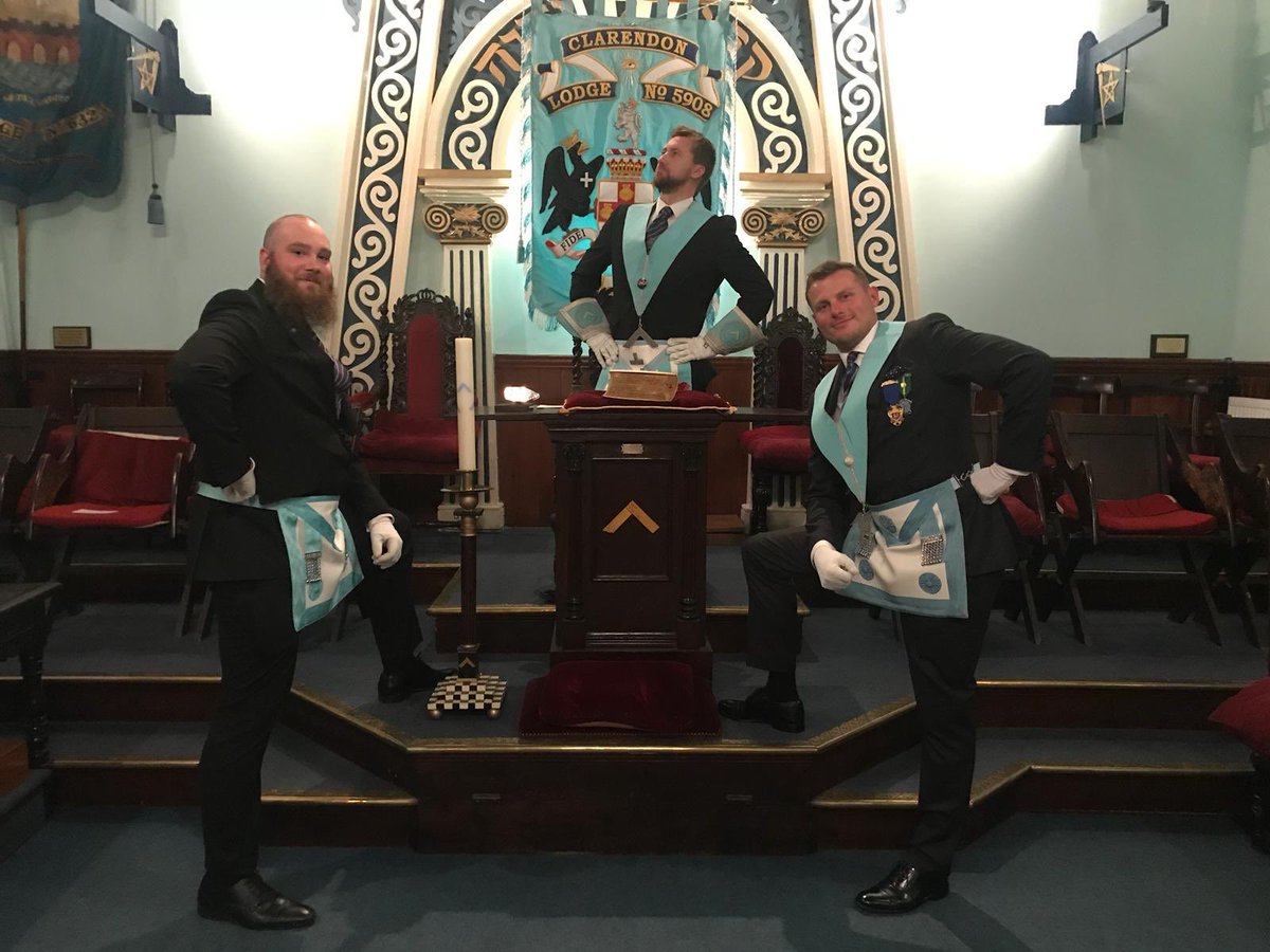 Clarendon Lodge 5908 (@clarendon_5908) on Twitter photo Massively grateful to <a href="/MitchellBryan/">Mitch™</a> of the <a href="/SarsenClub/">The Sarsen Club</a> for stepping in as JD for our raising of Bro Barrett 🙏🏻
#freemasonry #nymc <a href="/NYMC_UK/">New&YoungMasonsClubs</a> Massively grateful to <a href="/MitchellBryan/">Mitch™</a> of the <a href="/SarsenClub/">The Sarsen Club</a> for stepping in as JD for our raising of Bro Barrett 🙏🏻
#freemasonry #nymc <a href="/NYMC_UK/">New&YoungMasonsClubs</a>
