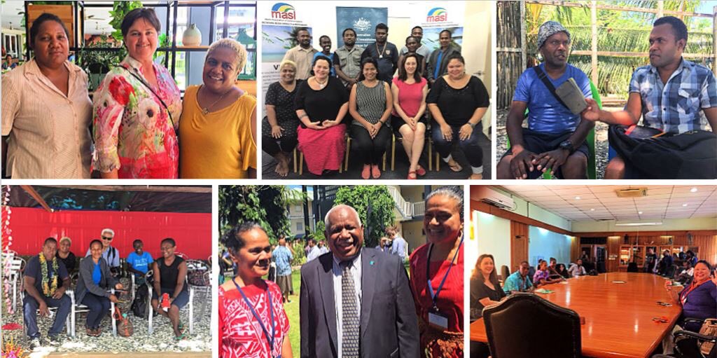pacmas_voice's tweet photo. A big thank you to lead facilitator @suelannin, #dorothywickham, #pacjournos and all who took part in the PACMAS labour mobility reporting workshop in the Solomon Islands this week #PLMAM2018 #pacificlabourmobility #shapingourfuturestogether
@ninatuhaika @ginakekea @dfat https://t.co/8eBsmHLoID