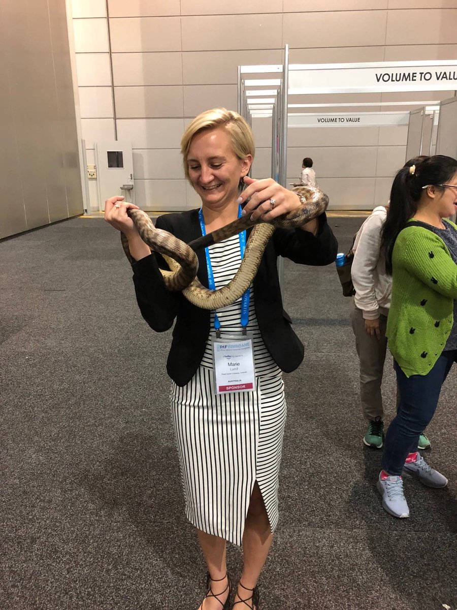 MDortheaLund's tweet photo. Last day of the #IHFBrisbane2018  and it all ended in style. Thank you all for a great congress 🐍 https://t.co/XWYTut4XUo