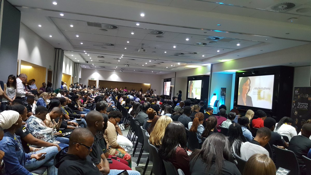 EY_Africa's tweet photo. Launching the #EYLearningZone this morning in Johannesburg. Offering our people endless opportunities to empower them for the future of work. #BetterWorkingWorld https://t.co/K9ovyr7Fp0
