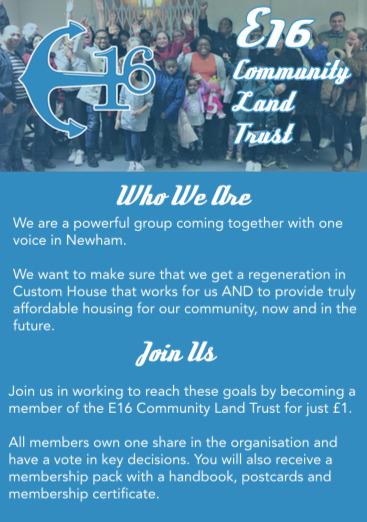 Aaaannnddd, in case you haven't seen it, here's the new logo as voted for by our #community!!! It draws on the heritage of the area  + evokes the sense we're on a voyage to a better E16. We like to do things together round here 😀 #clt #housing #newham