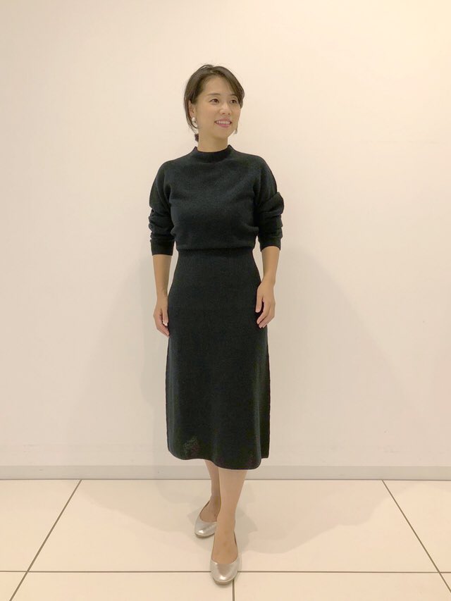 Mi Mollet ミモレ ユニクロ ユー秋冬の第2弾ではニットに一目惚れ T Co Qnzkvvw2ah Mimollet15より ユニクロユー 秋冬ニット 3dウールモックネックワンピース メランジタートルネックセーター