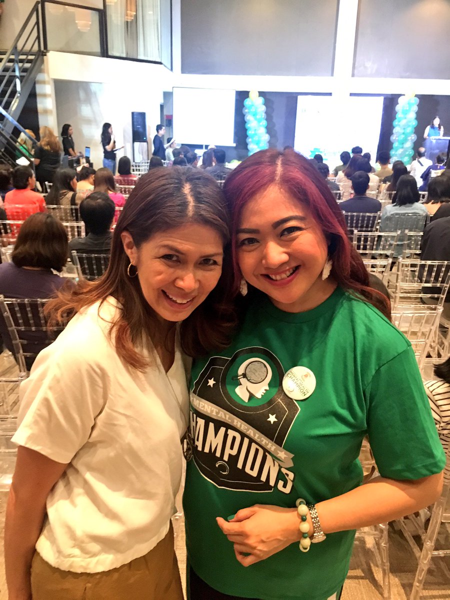 ChristineBBabao's tweet photo. Oh how I’ve missed you, Nyora! Cong. Chiqui Roa-Puno 
Primary Sponsor
Philippine Mental Health Law
House of Representatives
@chiquiroapuno 

#WorldMHDay2018 #MentalHealthPH 
#TagumpayNatingLahat
#CBBProductions 
#55EventsPlace https://t.co/5Xl3BgDjE5
