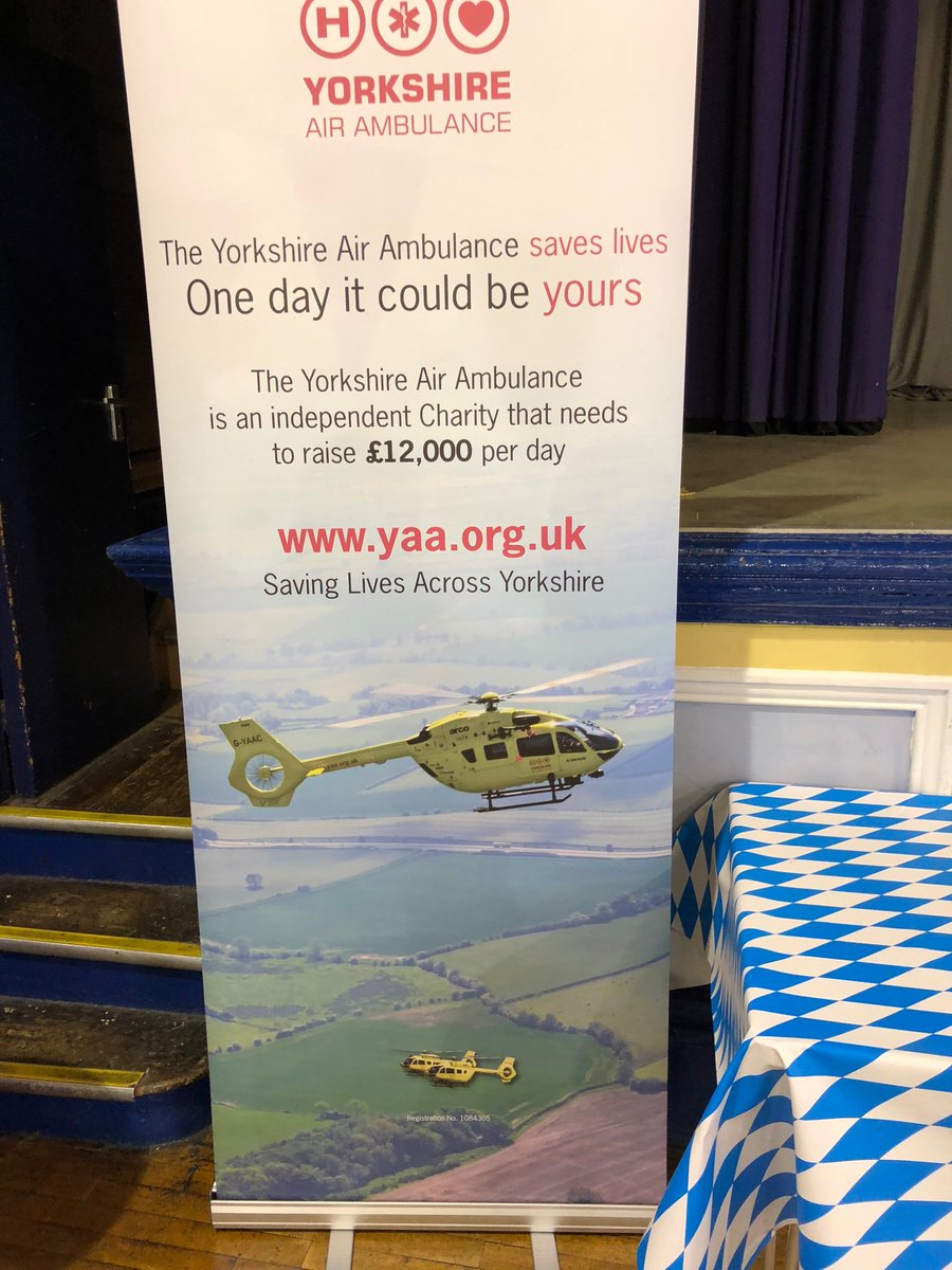 Bar set up - cold beer flowing just need #skipton to come and drink it. Thank you to our main sponsor <a href="/OldfieldElec/">Oldfield Electrical</a> and remember we are helping <a href="/YAATeamWest/">YAA Team West</a> <a href="/YAATeamNorth/">YAA Team North</a> stay in the sky and save lives