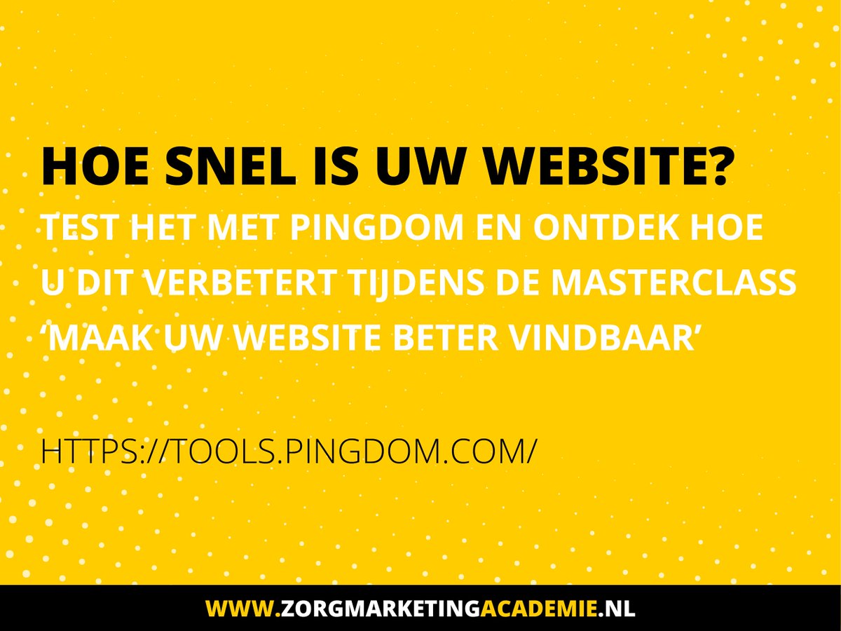 Leuke tip van @seozwolle !