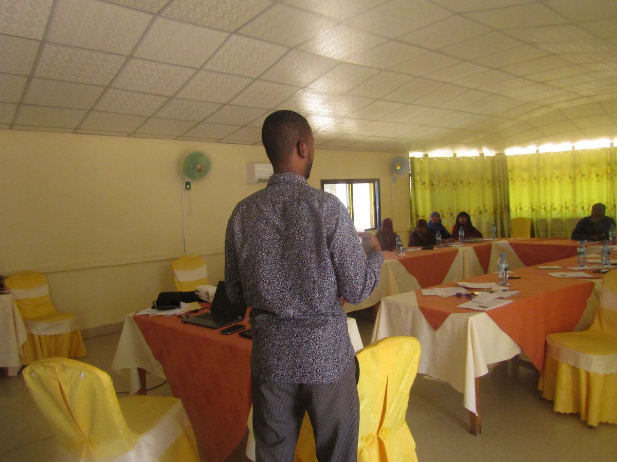 ccbrs5's tweet photo. Somaliland Sagar Cyclone Response Project; CCBRS recruited 12 frontline SWs in the project target locations” Baki, Lughaya, Osli,  Gargaro, Abdigedi, Hadayta, Gerisa. To this, CM Technical training on GBV/CP was invited here in Hargaisa to response all forms of violence @SHF https://t.co/vqmvvkSP4K