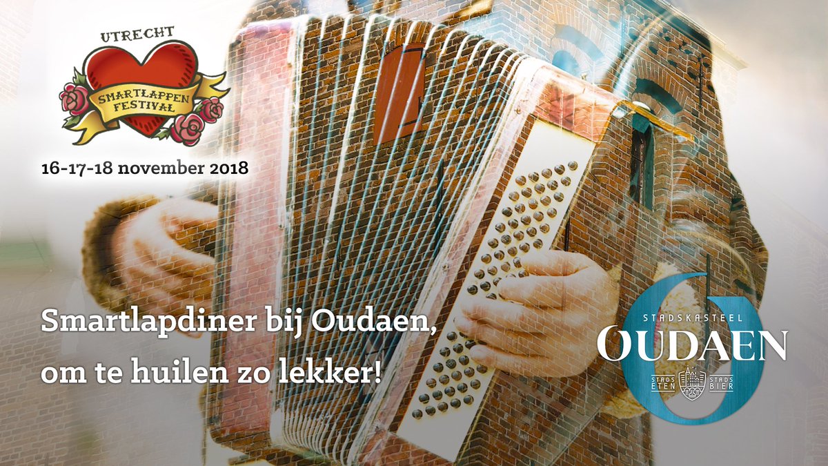 In november vindt weer het Smartlappenfestival plaats. In Oudaen speelt op 16 november weer een tranentrekkende band. Kijk op smartlappenfestival.nl Boek er meteen een smartlapdiner bij:  oudaen.nl/reserveren/ , om te huilen zo lekker! #smartlap #diner #huilen #lekker