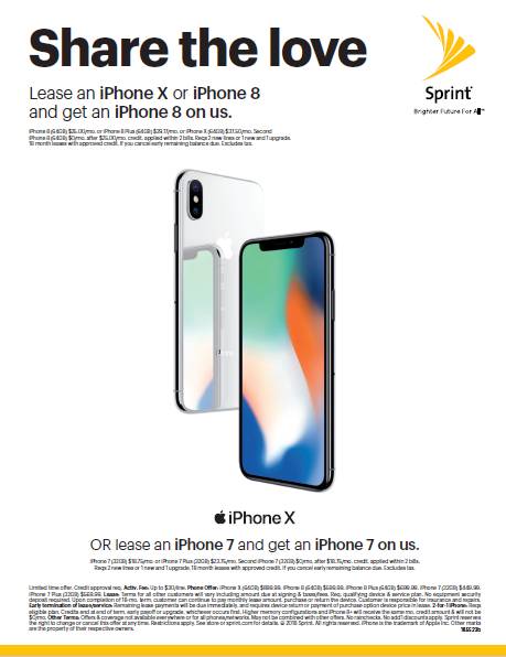 SprintStore7439's tweet photo. We know you love someone who loves #iPhones as much as you love iPhones.  Stop in to #Sprint in Market Square for all the details. https://t.co/bvvJ5S51Jb