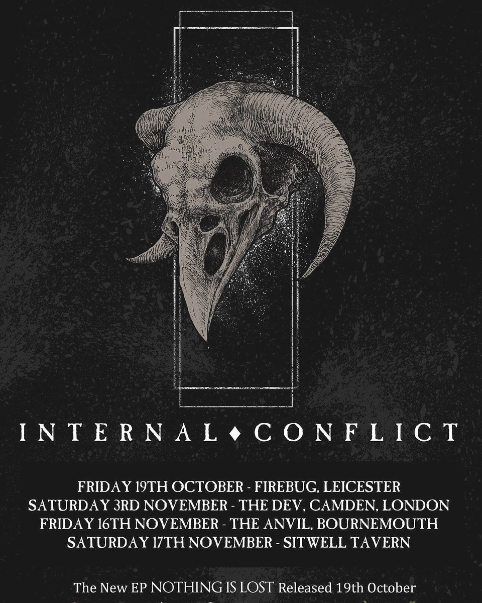 IntConflict's tweet photo. only 4 chances to see us this year. nothing is lost out a week today! #FATangel #resinevents #metal #rock #punk #hardcore #metalcore #thrash #M2TM #alt #alternative #music #guitar #drums #uprising #bloodstock #bloodstockfestival #sophielancaster #leicester #ukmetal #underground https://t.co/136nY66CWx