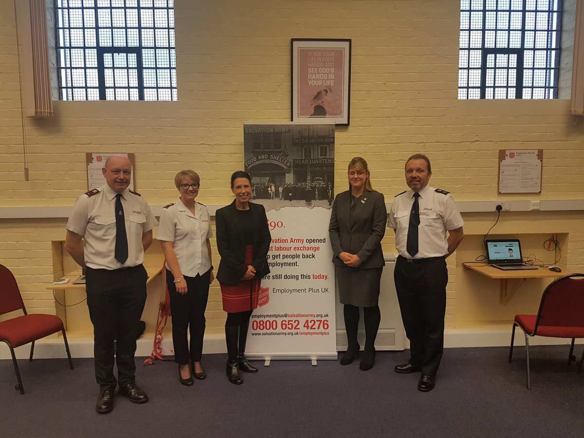 Debbie_abrahams's tweet photo. Fantastic to officially open the Salvation Army's employment support service at Roundthorn. Open to all &amp; providing comprehensive support. #makingadifference https://t.co/L3AdBcWSsT