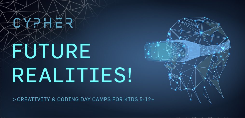 cyphercoders's tweet photo. 🔜 ✨ Camps start next week - Have you booked yet? ✨🔙 - https://t.co/p3eLUyCfKk https://t.co/6pKk8RabUg