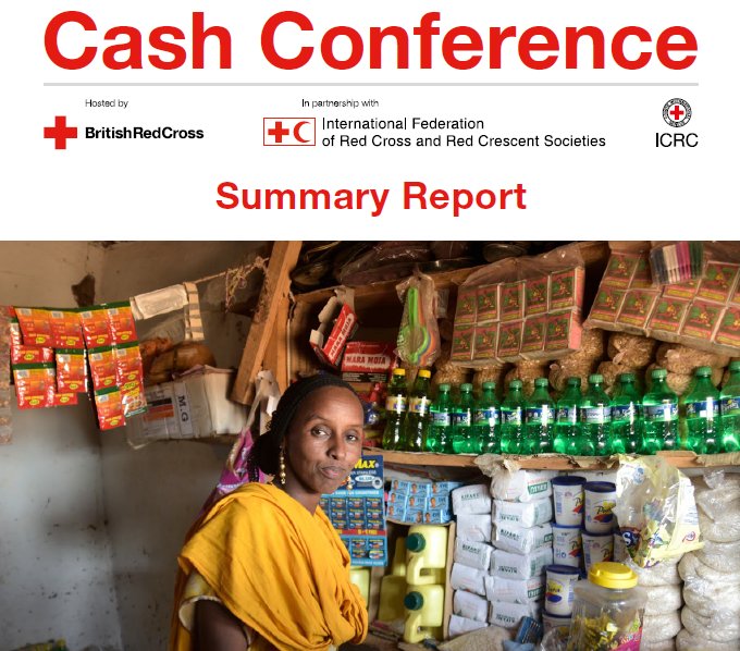 Delighted to share the report of the recent Cash Conference and link to recordings of the #RedCrossCash day: bit.ly/2A6l0hT. The conference may be over but the discussions will surely continue during the #CashWeek2018 with @cashlearning