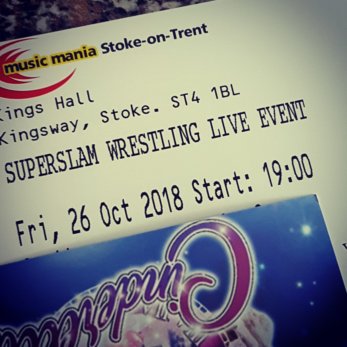 mummyfoster88's tweet photo. Booked this for my boy. Not because I might want go see @AdamMaxted. Boys going be buzzing https://t.co/Y2jho0d9uZ