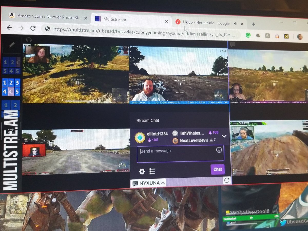 ubsesdgaming's tweet photo. #auscrew we all streaming! @CubeyyGaming @eddievasellini @Hettyweller @brizzzles @YaItsTheD1 https://t.co/JV3v0t7AFo