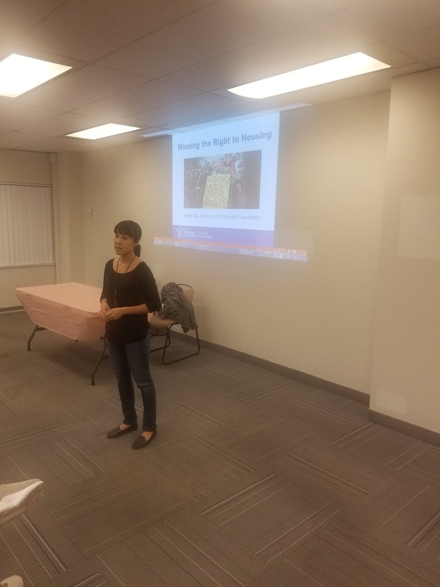 PhilTrotterNDP's tweet photo. South #Etobicoke Community Legal Services AGM w guest speaker Housing Rights Advicate Helen Luu from @TenantAdvocacy https://t.co/c1BOoyjFJi