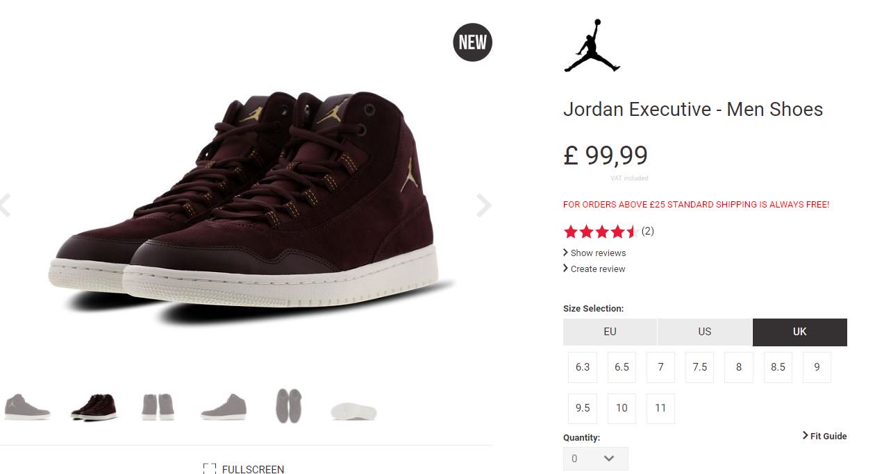 The Sole Restocks on X: "Jordan Executive Burgundy LIVE at Foot Locker UK  Link &gt; https://t.co/EaJ4xA4Oi4 https://t.co/uGVQeE9YxP" / X