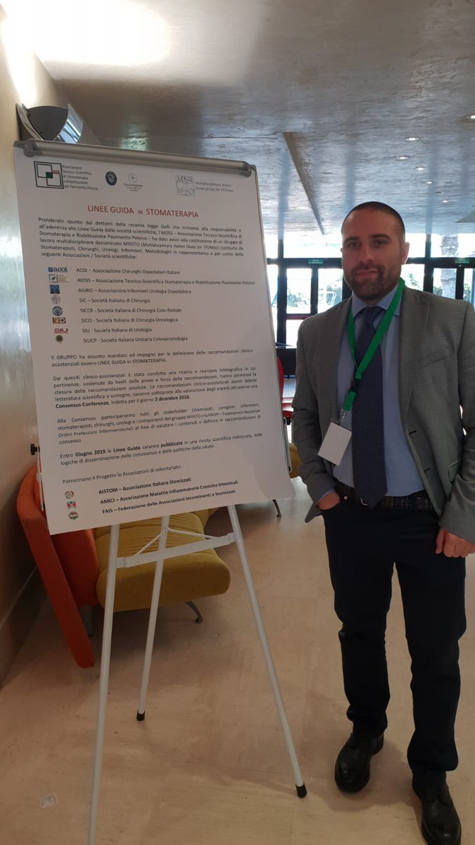 missto_it's tweet photo. @franferrara presenting @missto_it project at #AIOSS (Italian Stoma Nurses Association). #colorectalsurgery #stoma #ostomy https://t.co/Ebh3OmZXMo