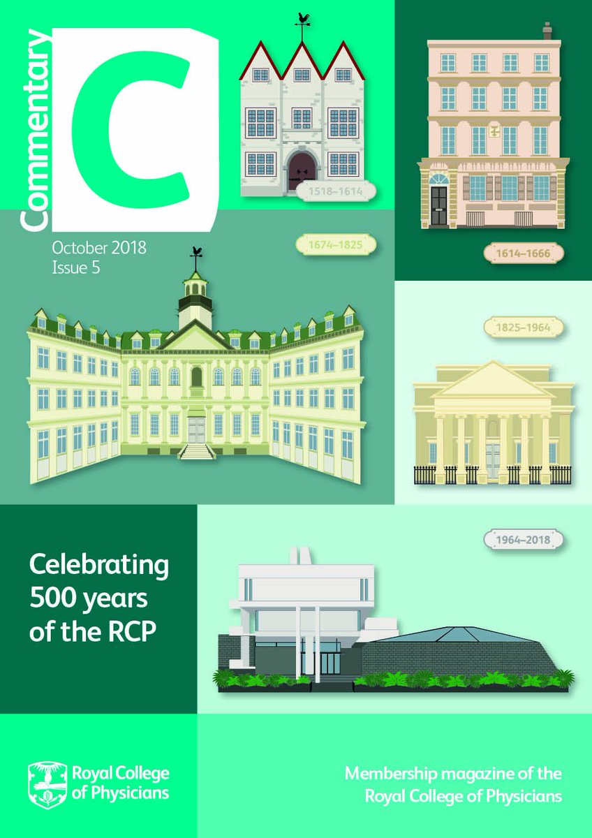RCPhysicians's tweet photo. It's out! Have you got your copy of members' magazine Commentary yet?
Read about how we've been marking the big #RCP500 birthday and the inside track from new president @bodgoddard #RCPCommentary https://t.co/0H3rC5xX4F