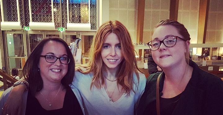 This lady <a href="/StaceyDooley/">Stacey Dooley</a> sums up the everyday "simple" thoughts and issues that women have to deal with, not just across the world but here in the UK also. The issues that were spoken about really left an impression on us both. Thank you for a fantastic sisters night out!