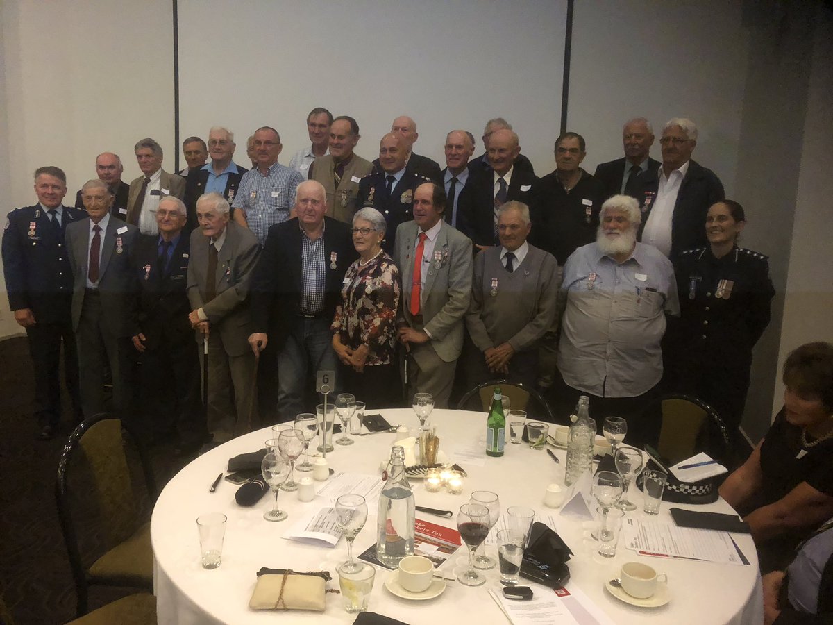 CFA_DCO's tweet photo. Tonight I had the privilege and honour to present CFA life membership awards to an esteemed group of former leaders nominated by their peers from across the brigades in the Wangaratta Group incl my first “RO” and early years mentor Neil Brock. Over 900 yr of CFA leadership there! https://t.co/HfknFRrYRK