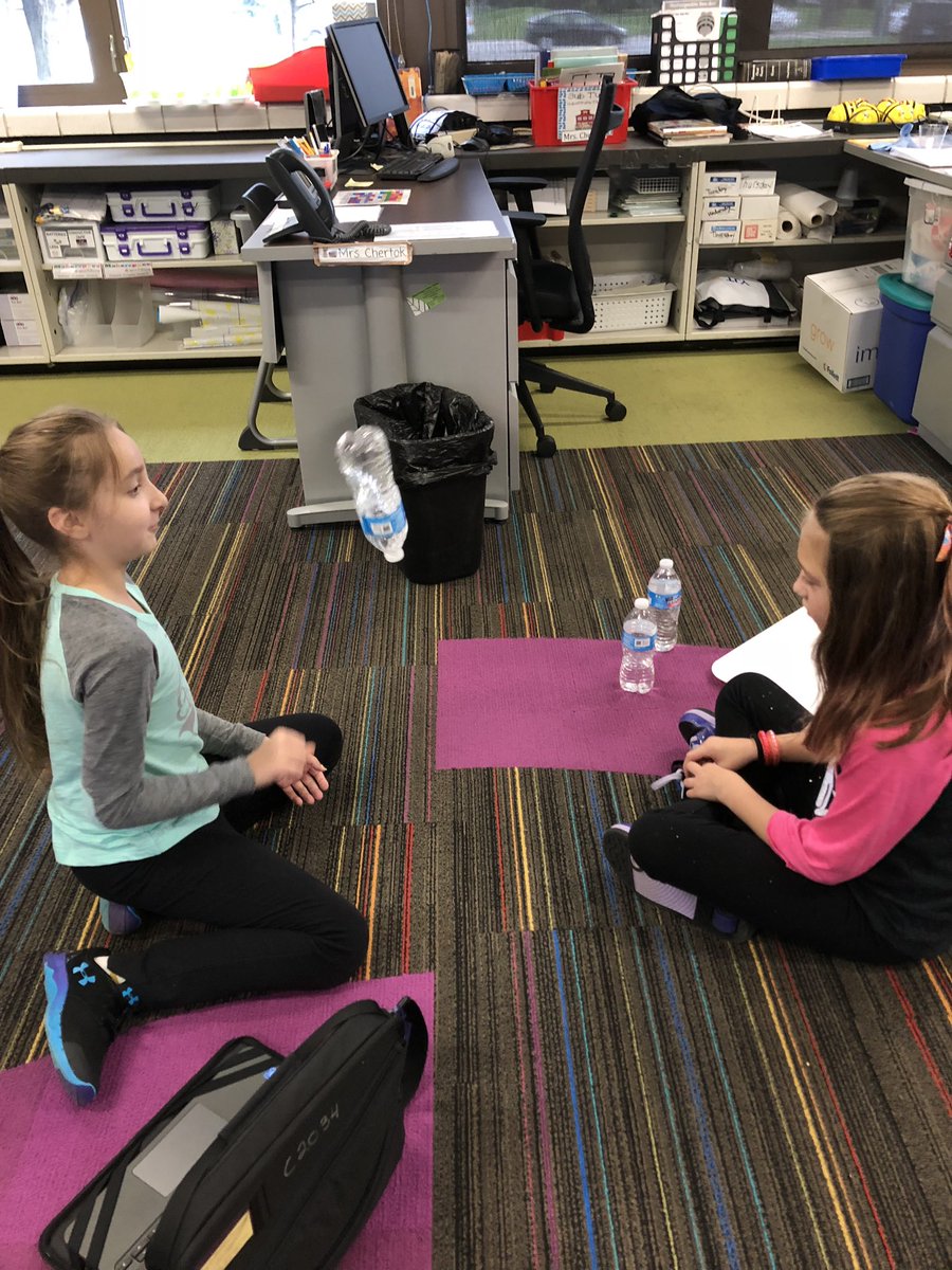 Flipping bottles and collecting data in STEAM club!! #EuclidExplores