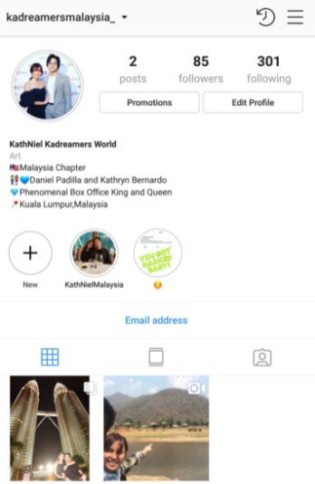 Hi guys please follow our new IG account @kadreamersmalaysia_ since our old account has been hacked. Thank you