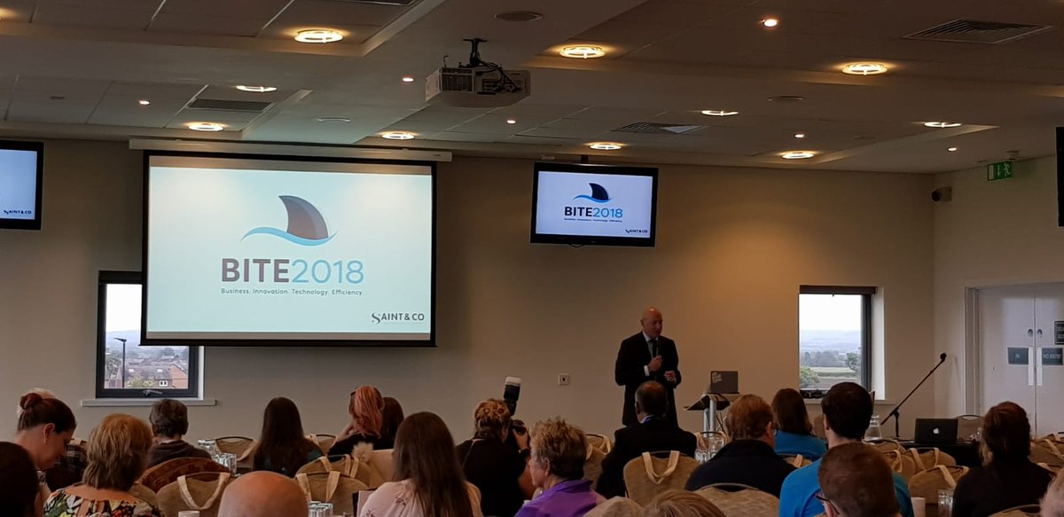 LogicBSL's tweet photo. Some-fin special going on today!  We've been learning some new tips and tricks at the @Saints_Accs #Bite2018 event @CarlisleRacecourse. https://t.co/s18WruceL9