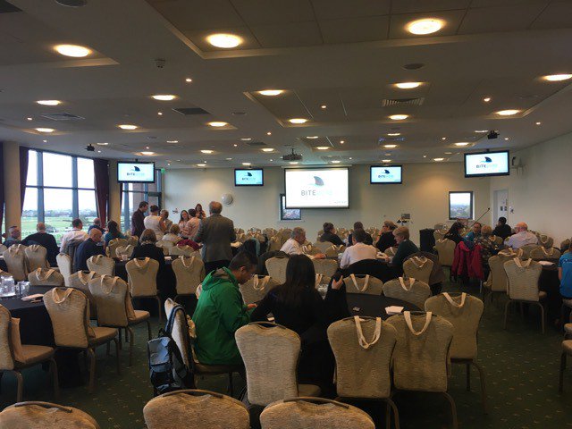 LogicBSL's tweet photo. Some-fin special going on today!  We've been learning some new tips and tricks at the @Saints_Accs #Bite2018 event @CarlisleRacecourse. https://t.co/s18WruceL9