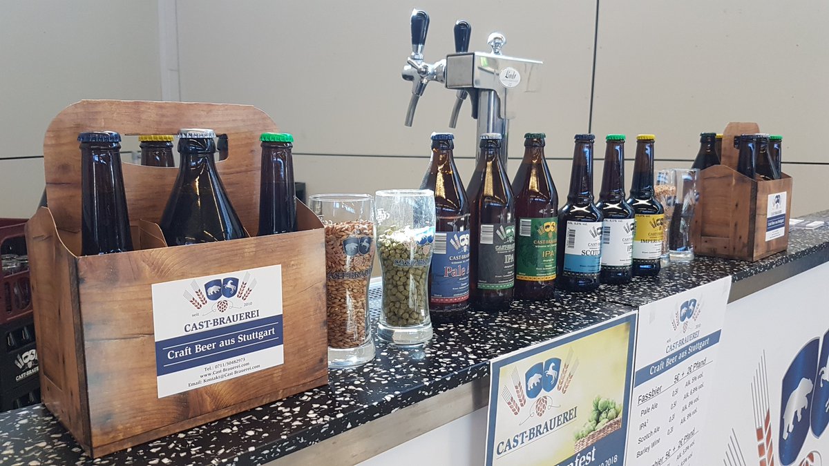 CastBrauerei's tweet photo. Die #Probier Messe in #Villingen-Schwenningen mit Braukollektiv und Emma Biere ohne Bart und viele weiter.
Wir sind auch dabei von Freitag-Sonntag https://t.co/7squknuc0S
