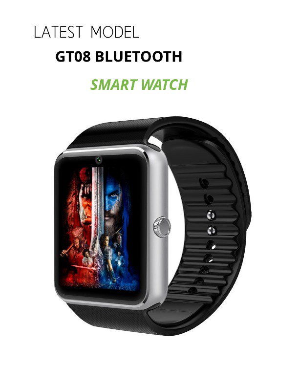 #GT08 #Smartwatch #Bluetooth #Camera #12MonthsWarranty 
30% Discount Free Shipping 
Hurry Up!! to avail good discounts
For more details visit: @ smartwearfactory.com/products/gt08