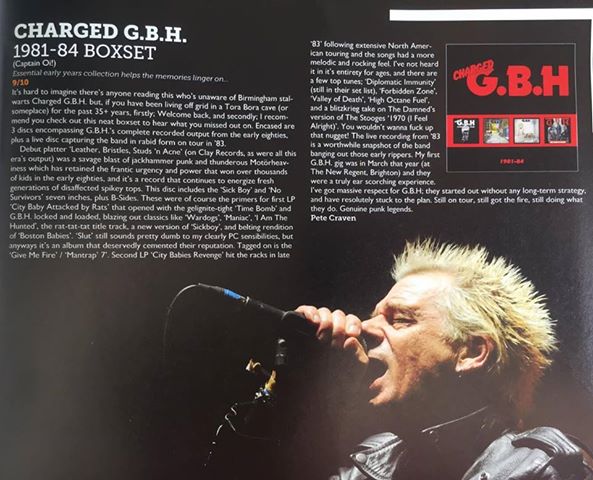 CaptainOiUK's tweet photo. ESSENTIAL, no less! An almost perfect review of our #GBH @gbhuk box set from those wonderful, beautiful people at @ViveLeRock1 ! Read it, buy it, play it 'til yer speakers blow up! Cheers Pete https://t.co/4pzeLO8aih #captainoi #punk #oipunk https://t.co/zMXF7ORYtj