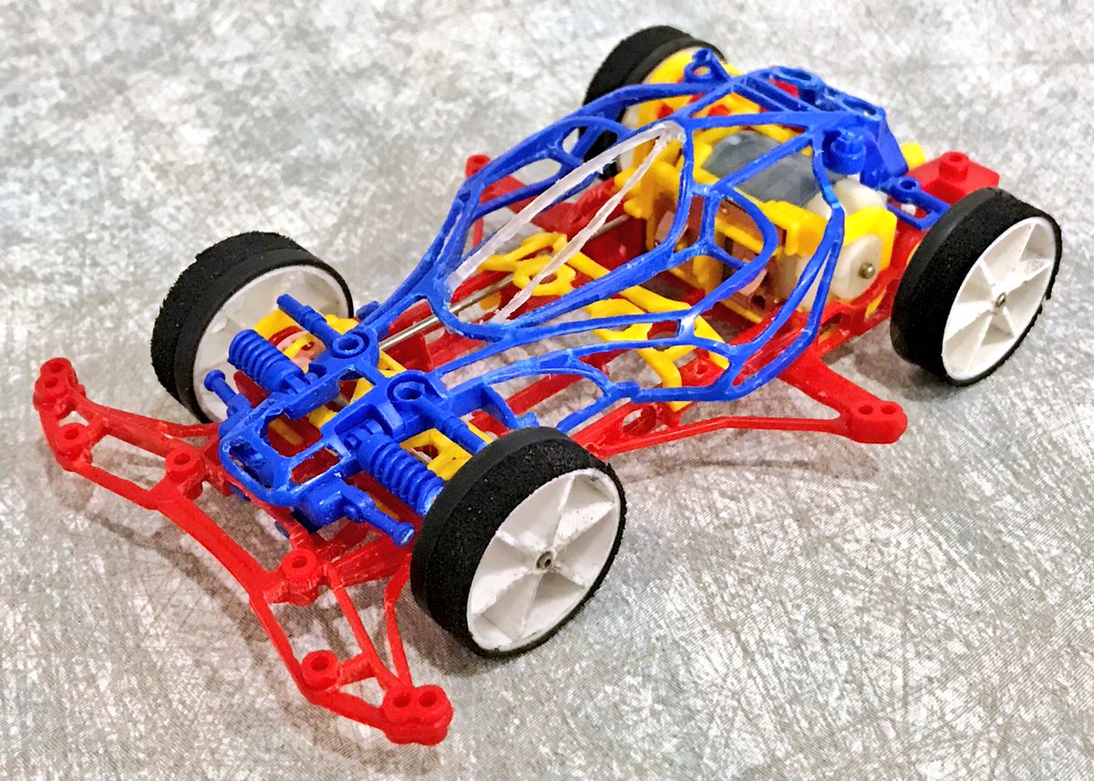 タミヤ ミニ四駆 エアロアバンテ 肉抜き カスタム軽量化本体セット