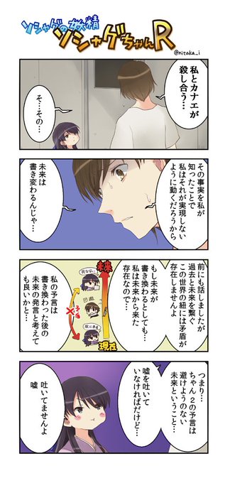 ソシャゲちゃんＲ＃５０２ #漫画 #4コマ #オリジナル #ソシャゲちゃんR  
