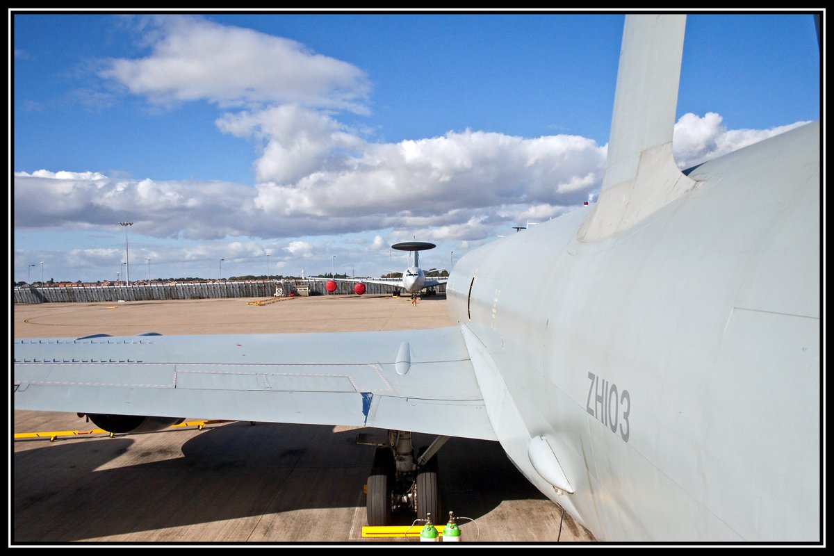 E-3D Sentry at RAF Waddington.