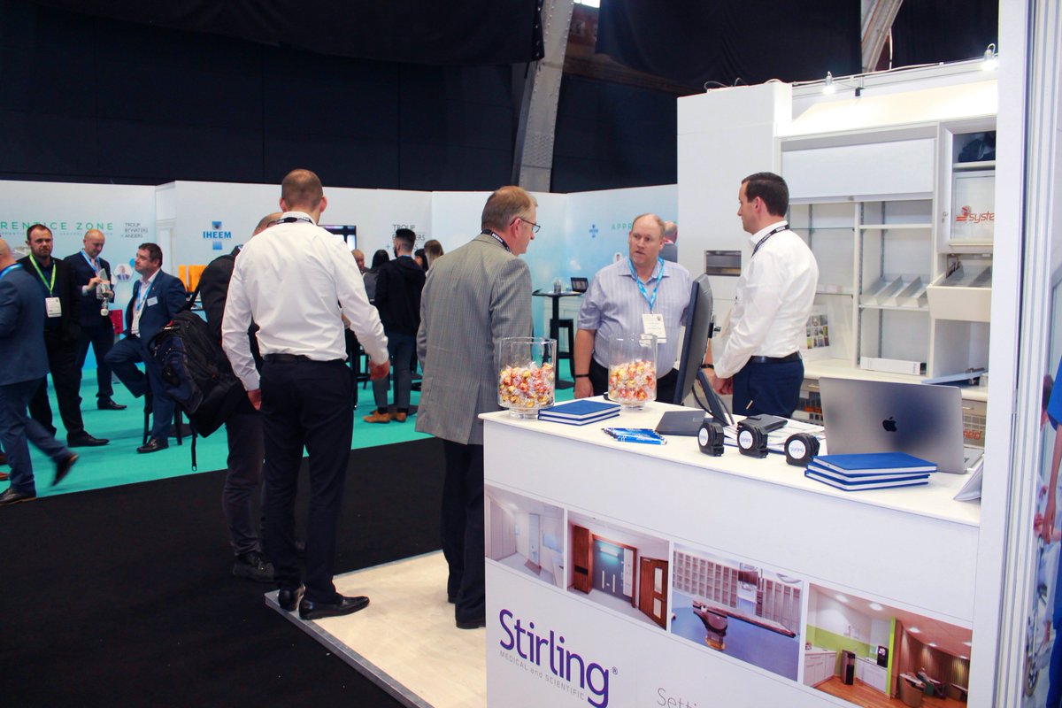 StirlingMedical's tweet photo. @HCEstates Well that went well didnt it? Heres a few pictures of the activity on our stand. Should #Stirlingmedical come back next year? https://t.co/iv1d0DFlpr