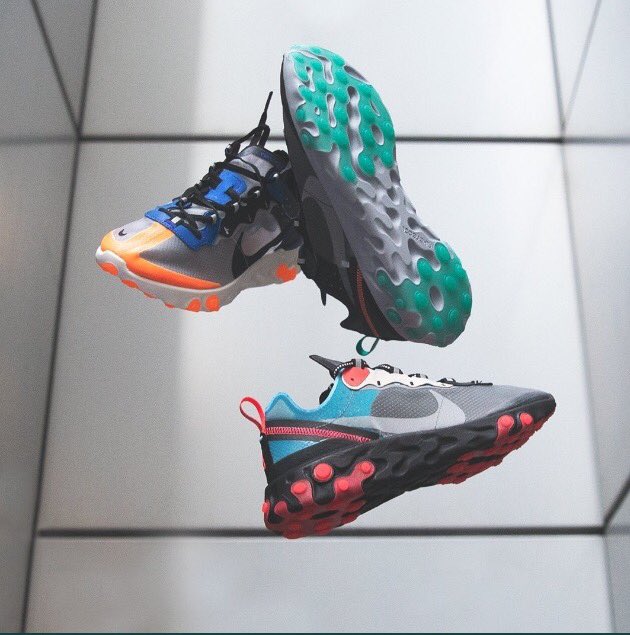 Footpatrol_ldn's tweet photo. Nike React Element 87 | Now available in-store. Sizes range from UK6 - UK12, priced at £135. #Footpatrol #TEAMFP #Nike #elementreact87 https://t.co/ggr5k8q9Rl