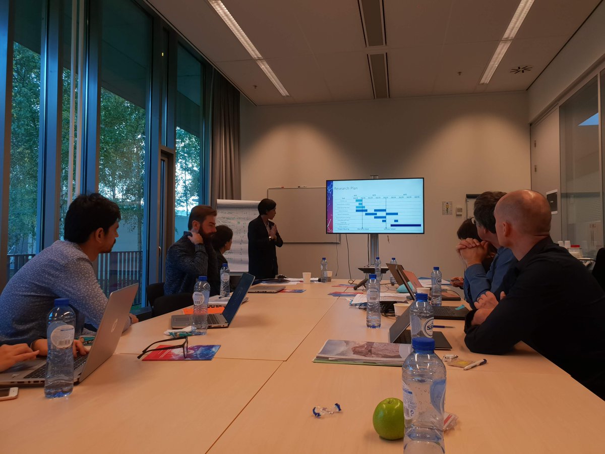 Our project had its first interaction with the Project Officer this week. The meeting went smoothly with some great inputs from the PO via interactive sessions and presentations!